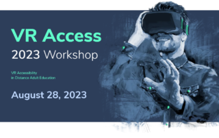 VR Workshop on VR Accessibility in Distance Adult Education at the INTERACT 2023 Conference