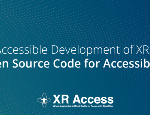 Accessible Development of XR: Open Source Presentations