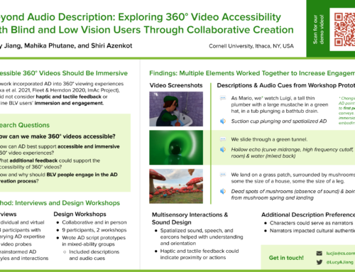 Making 360° Videos Accessible to Blind and Low Vision People