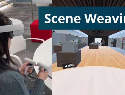 Scene Weaving: An Interactional Metaphor to Enable Blind Users’ Experience in 3D Virtual Environments