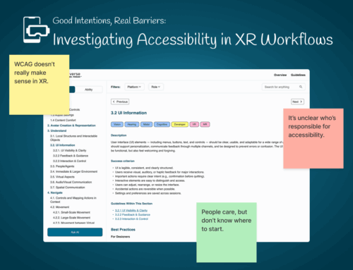 Good Intentions, Real Barriers: Investigating Accessibility in XR Workflows