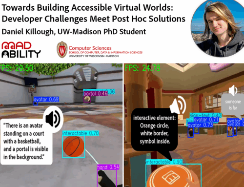 Towards Building Accessible Virtual Worlds: XR for All and VRSight